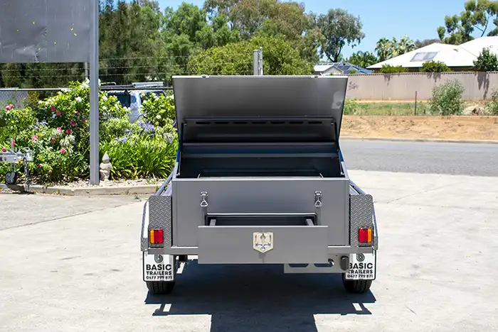 7x5 Open BBQ Trailer